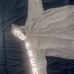Supreme Reflective Full Zip Hooded Jacket – Grey